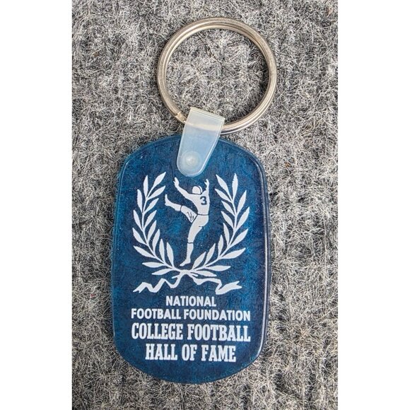 National Football Foundation College Football Hall Of Fame Keychain - Picture 1 of 3